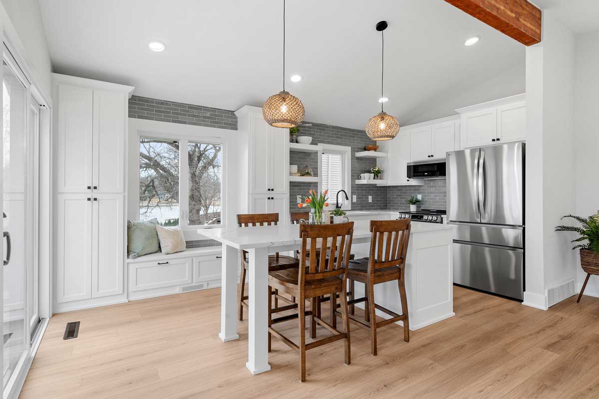 Kitchen Floor Design Lake Home