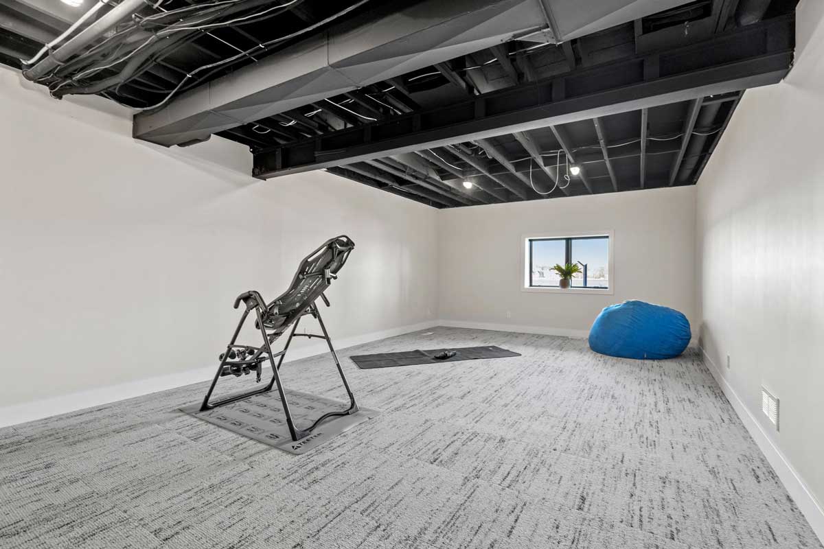 Workout Room Carpet Modern